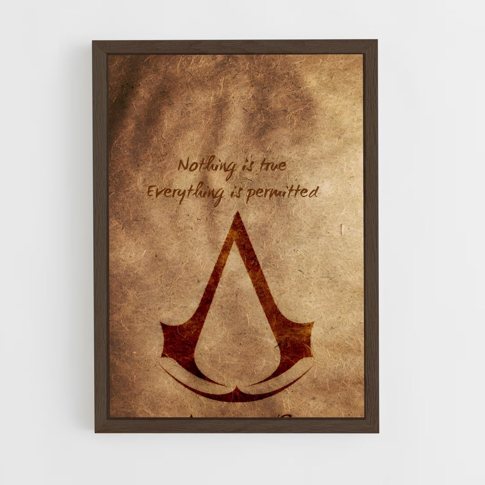 Poster Assassins creed révéler – affiche Assassin's Creed (vue 5)